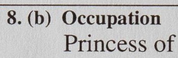 occupationprincess