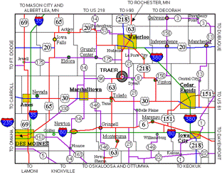 To Area Map